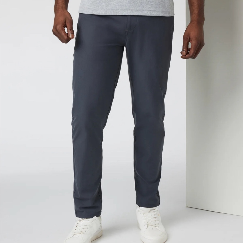 Vuori Meta Pant Charcoal NWOT 34w 32L